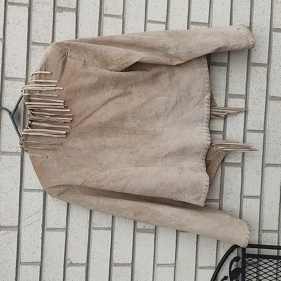 Tan Suade Jacket - Picture 6 of 9